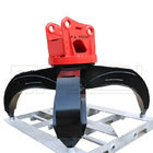 Sturdy And Durable Hydraulic Orange Peel Grapple Excavator Attachment Tools