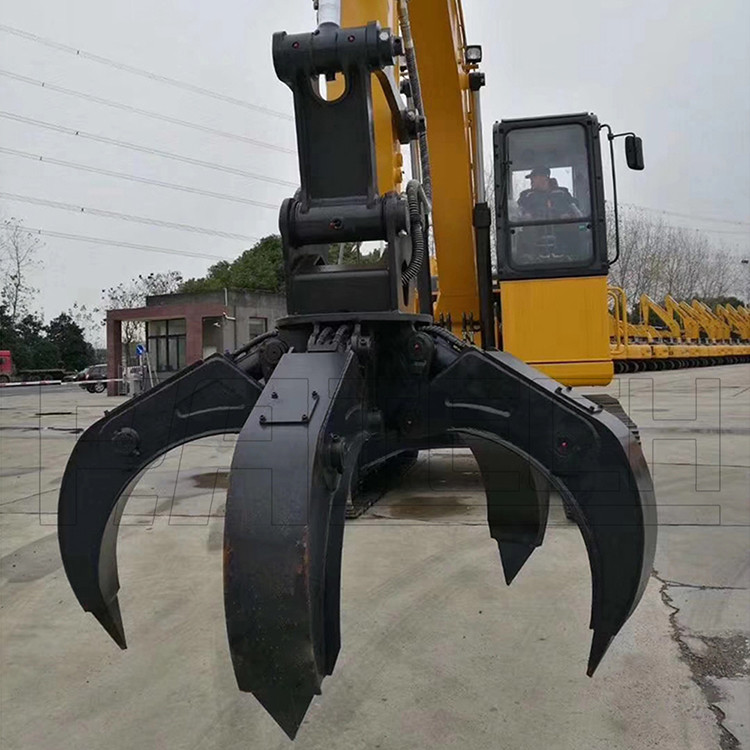 Orange Peel Excavator Grapple Tools Could Match Kinds of Excavators